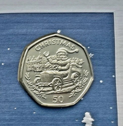 1993 gibraltar christmas 50p - 1993,