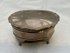 Sterling Silver Jewellery Box