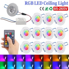 RGB Dimmable LED Recessed