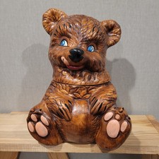 Vintage Ceramic Bear Cookie