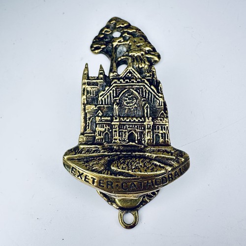 Vintage solid brass exeter - brass,