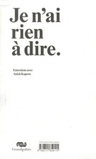 Je n'ai rien ? dire