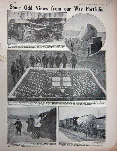 Original old antique print - old,