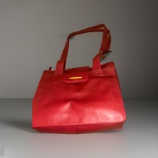 Tula Red Leather Bag 5244M