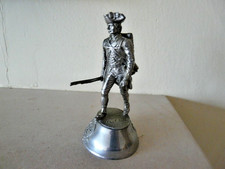 CHAS C STADDEN 80MM PEWTER PRIVATE BRITISH ROYAL SUSSEX REGT AWI 1770S