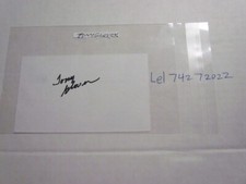 Tony Glover signed Postcard 