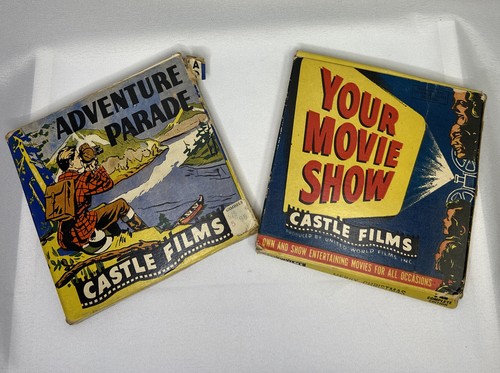 Lot vintage 8mm castle films - vintage,