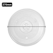 245/270mm/315mm Microwave Glass Plate Food Heating Turntable Plate Replacement