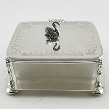 Victorian Silver Plated Butter