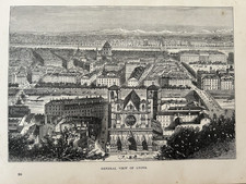 Antique Print France c1880
