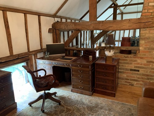 Vintage desk and - desk, office