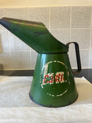 Castrol oil pourer - castrol, jug