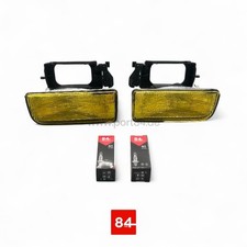 BMW E36 Fog Lights Yellow Right+Left Set Saloon Touring Coupe Cabrio 3er