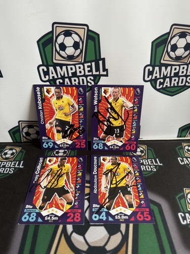 Topps match attax card auto - on,