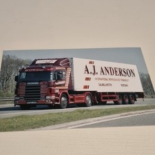 A J Anderson Dalmellington Scotland Scania 144   Truck/Lorry photo  6x4 