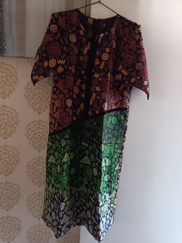 African ankara short dress - african,