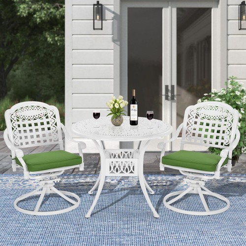 3pc patio bistro set cast - bistro,