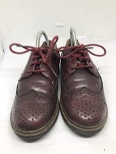 Dolcis Brown Brogue Shoes Size 3 (H46)