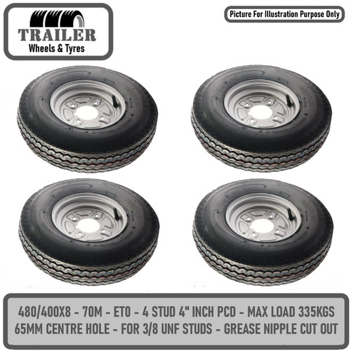 480 400x8 inch trailer - inch, wheel