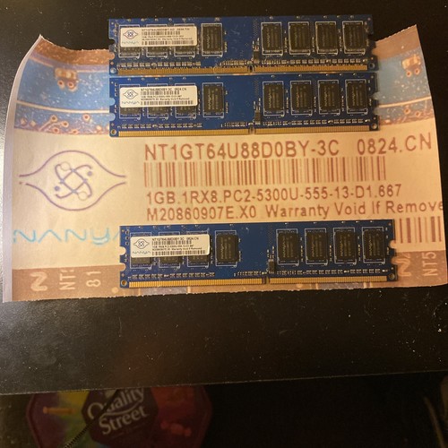 Nanya ram 1gb - 1gb., 1rx8.