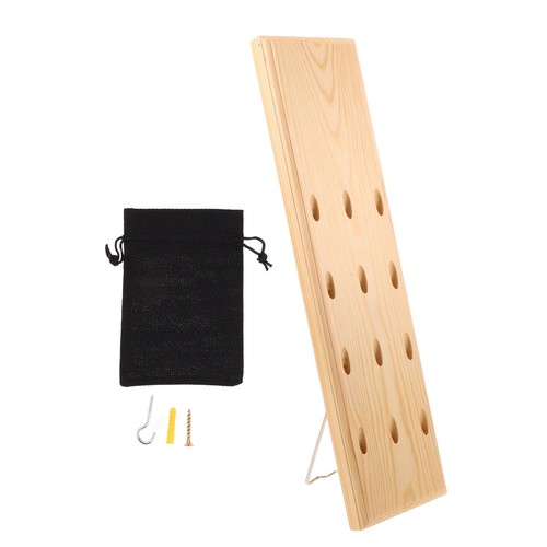 Wooden wall mount dart - wall, rack