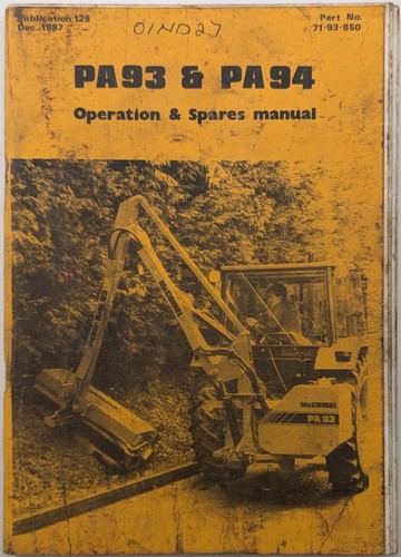 Original mcconnel pa93 pa94 - mcconnel, &