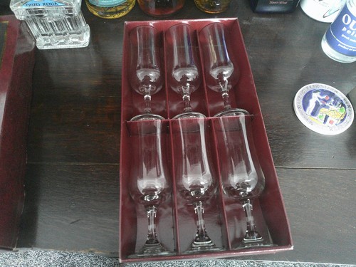 Vintage dema set - vintage, champagne