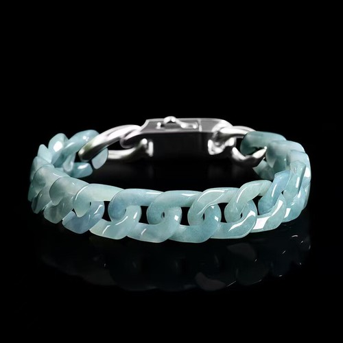 Real grade natural blue jade - blue,