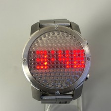 Storm Faze Mens Watch Silver