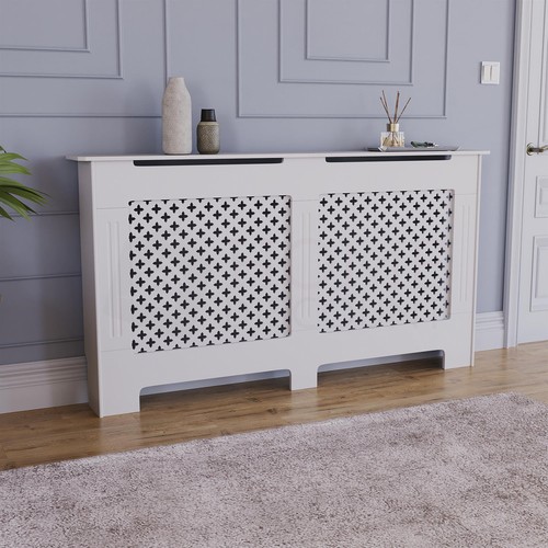 Radiator cover white - cover,