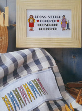 Cross stitch charts: 4x HOUSE PROUD designs by Jo Verso [H29]