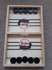 Sling Puck Super Winner Wooden Table Game