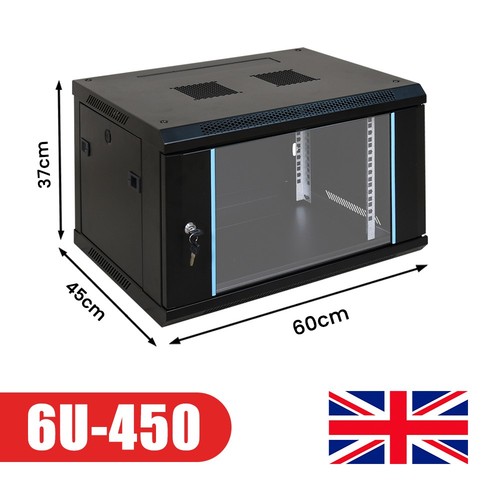 450mm deep wall mount - 6u, wall-mount