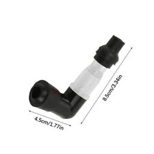 1x Motorcycle Ignition Spark Plug Cap Universal Flash Spark Plug High Pressure