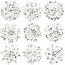 New Silver Pin Brooches for