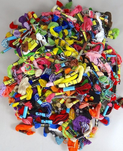 Embroidery floss thread - embroidery,