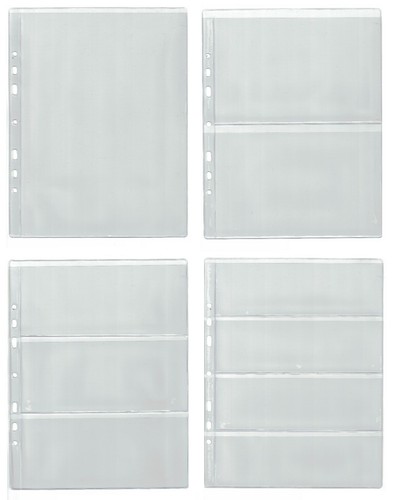 Pages for banknote album - , and