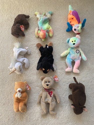 Beanie babies bundle - beanie, x9