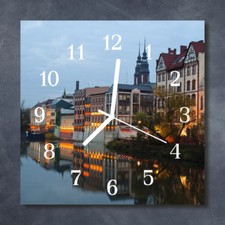 Tulup Glass Wall Clock Kitchen