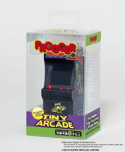 New tiny arcade - new, frogger