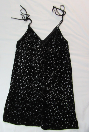 Topshop size black velvet - -,