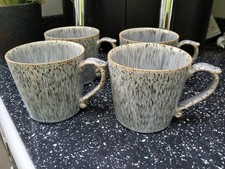 DENBY HALO SPECKLE MUGS X 4