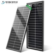 120W 12Volt Watt Mono Solar Panel for Off Grid RV Caravan Boat Shed Trailer Van