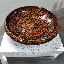 Tsugaru Nuri Lacquer Tray Bowl