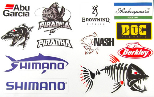 Sale fishing stickers - sale,