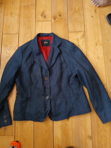 Women linen blazer - women's,