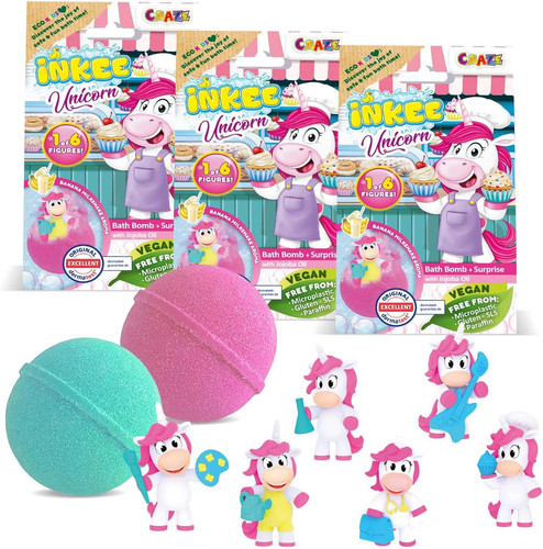 Unicorn surprise bath bombs - surprise,
