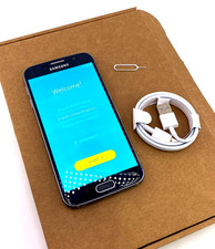 Samsung Galaxy S6 G920F 32GB Unlocked Black Android Phone Warranty A Condition