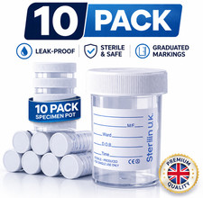 10 Urine Sample Bottles