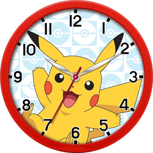 Pokemon pikachu wall clock - pokemon,